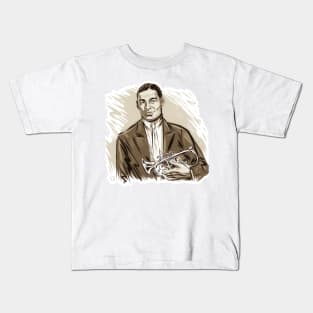 Buddy Bolden - An illustration by Paul Cemmick Kids T-Shirt